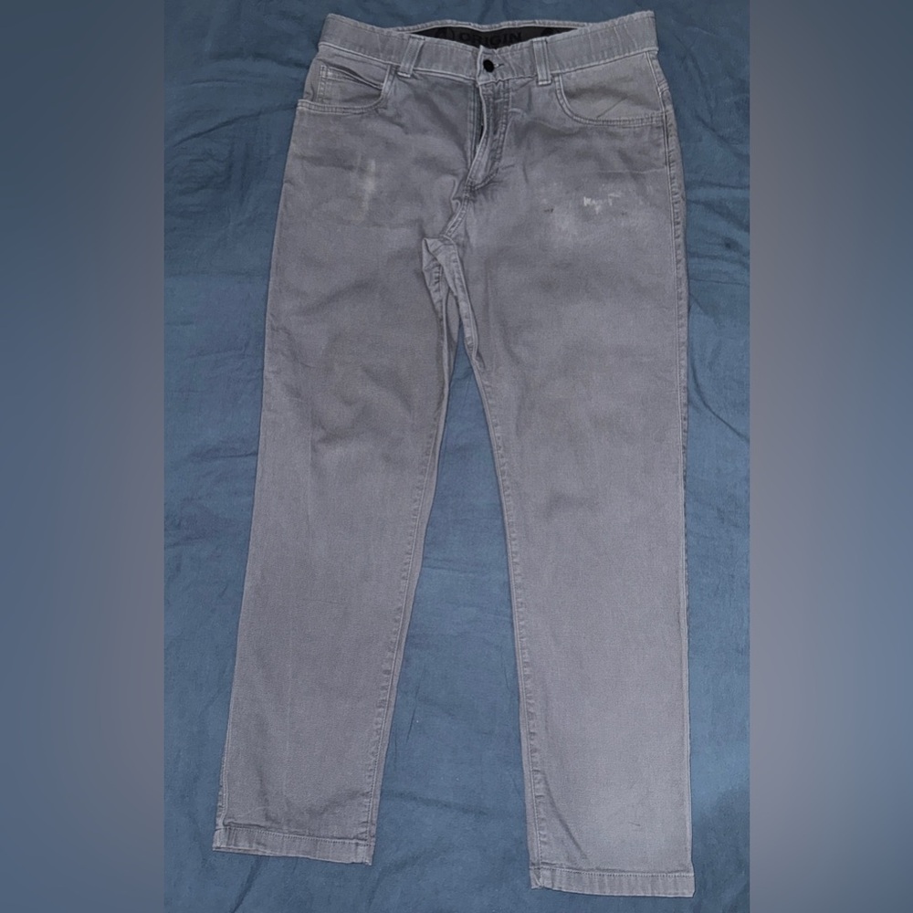 Origin USA-MOAB STRETCH COTTON PANT - STRAIGHT (Gray)